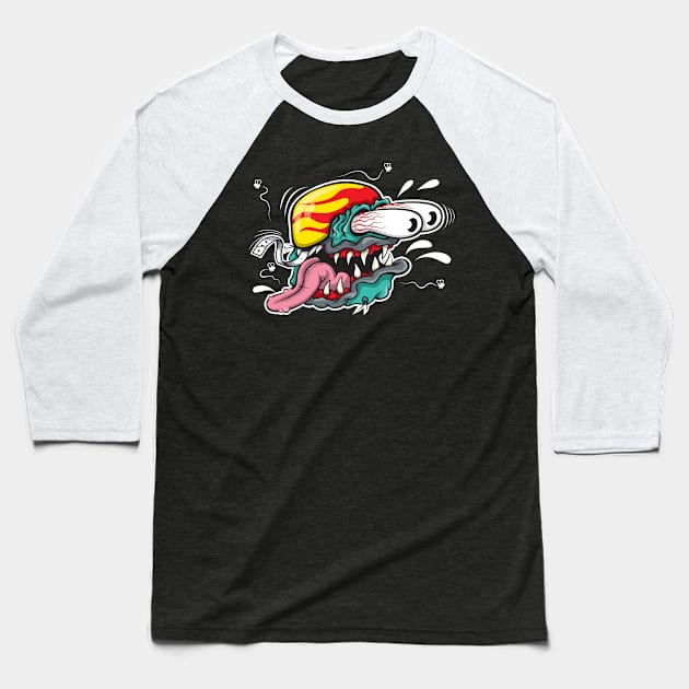 Gnar Baseball T-Shirt by Creature814